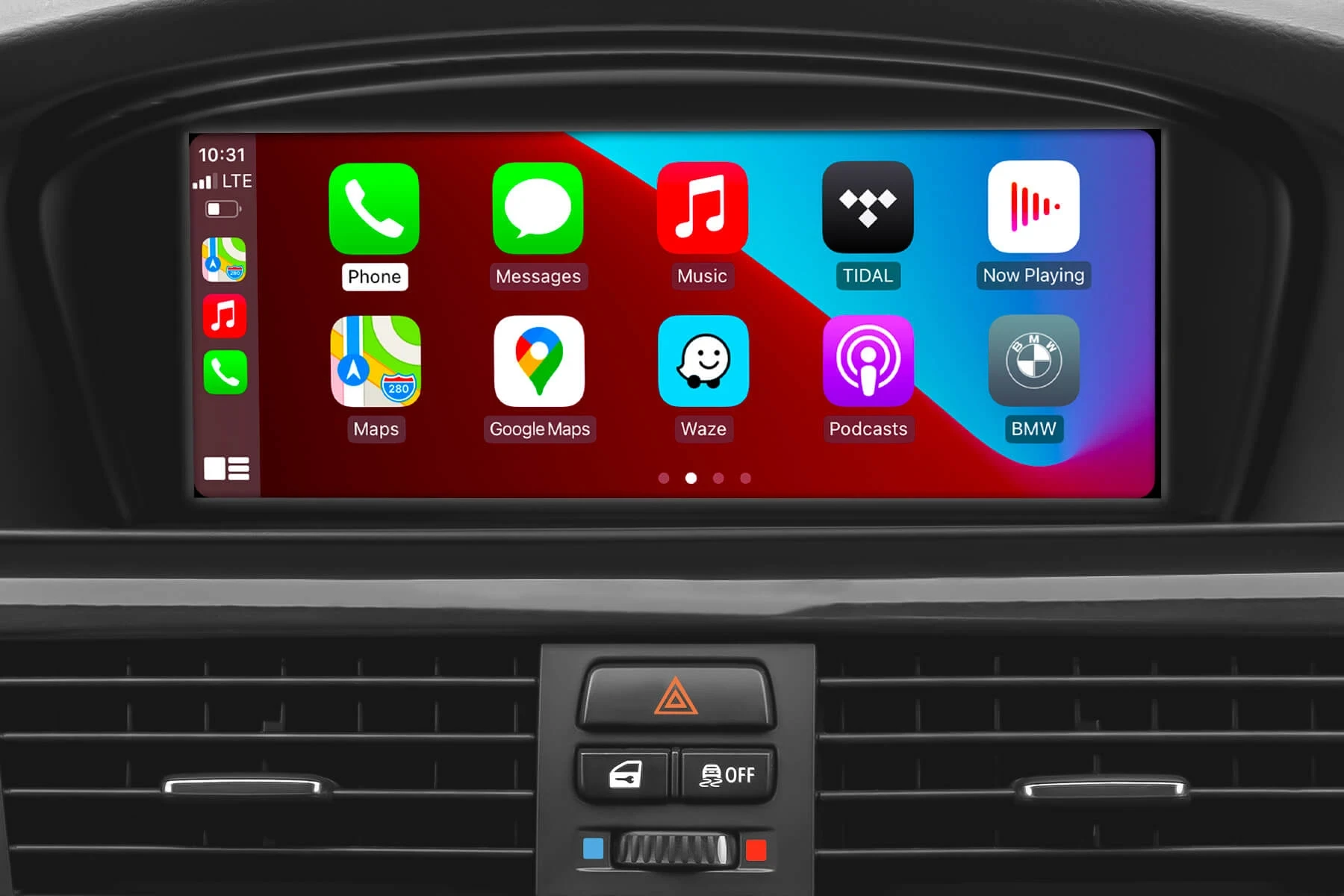 Apple CarPlay gamykliniame automobilio ekrane